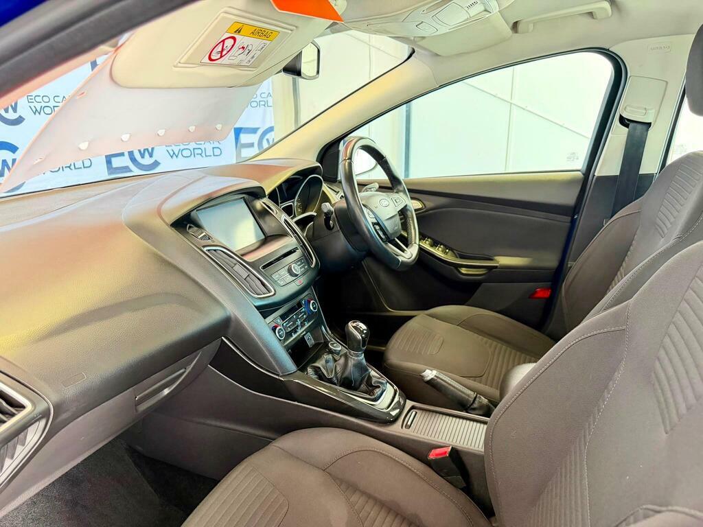 Ford Focus 1.0T Ecoboost Zetec Euro 6 Ss Blue #12