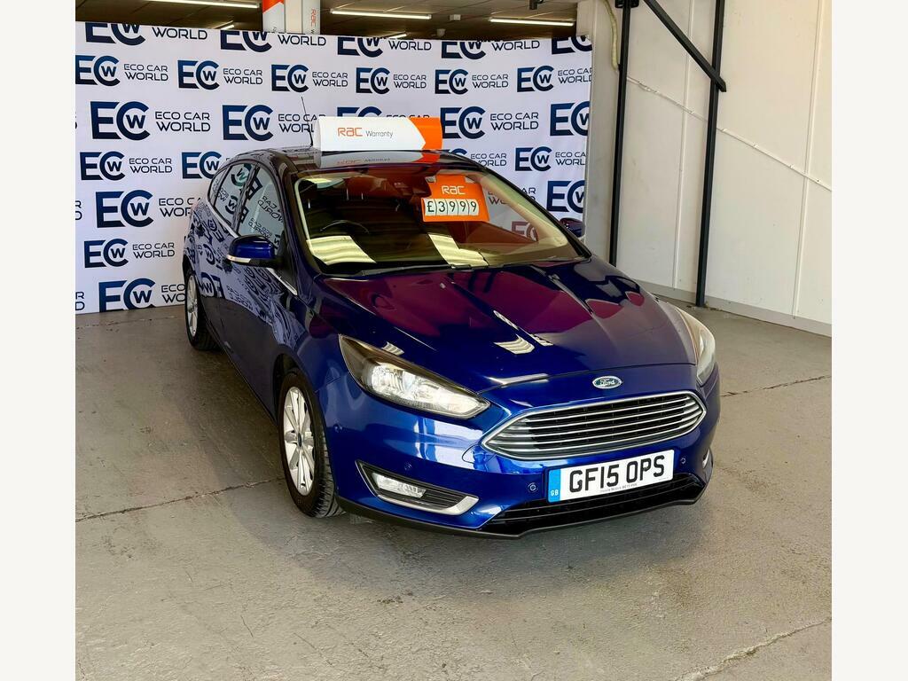 Ford Focus 1.0T Ecoboost Zetec Euro 6 Ss Blue #2