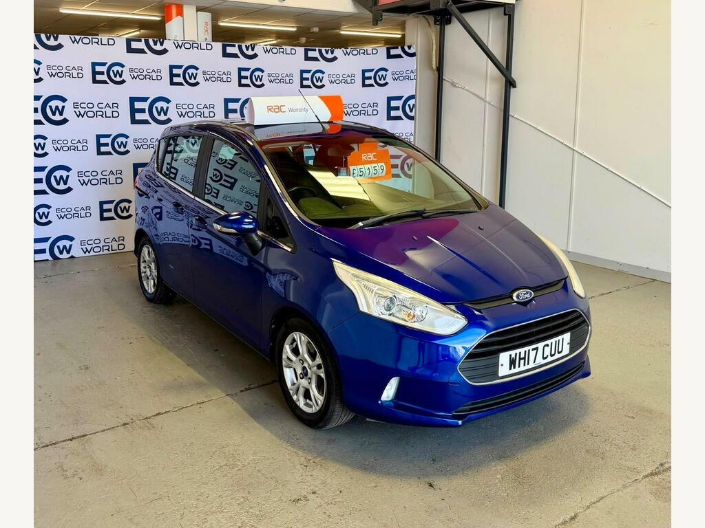 Ford B-Max 1.0T Ecoboost Zetec Navigator Euro 6 Blue #3