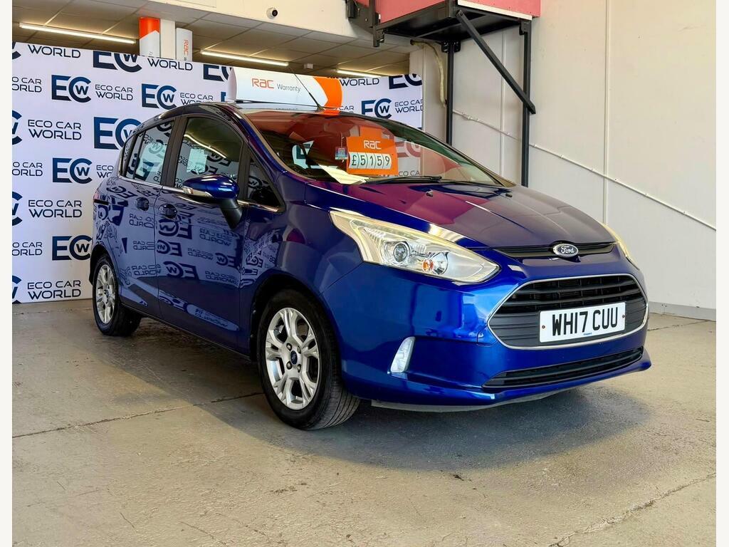 Ford B-Max 1.0T Ecoboost Zetec Navigator Euro 6 Blue #4