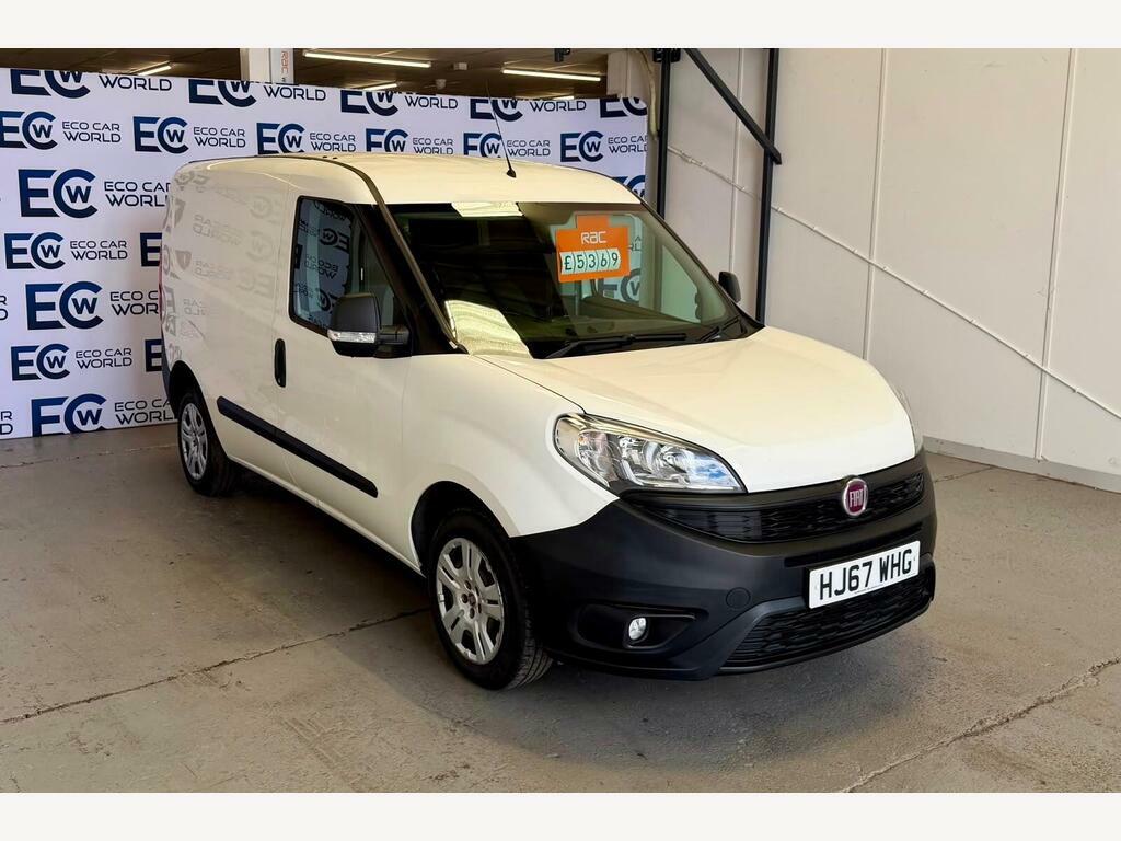 Fiat Doblo 1.3 Multijetii Sx L1 H1 Euro 6 White #2