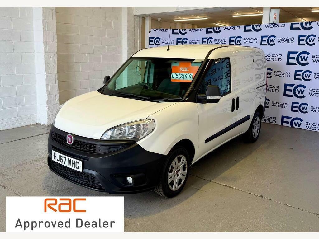 Fiat Doblo 1.3 Multijetii Sx L1 H1 Euro 6 White