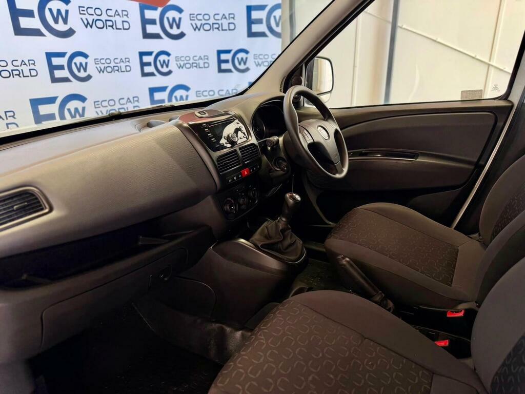 Fiat Doblo 1.3 Multijetii Sx L1 H1 Euro 6 White #14