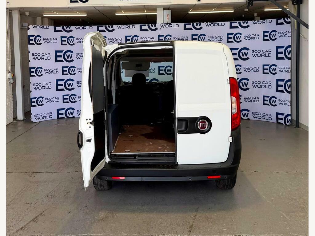 Fiat Doblo 1.3 Multijetii Sx L1 H1 Euro 6 White #9