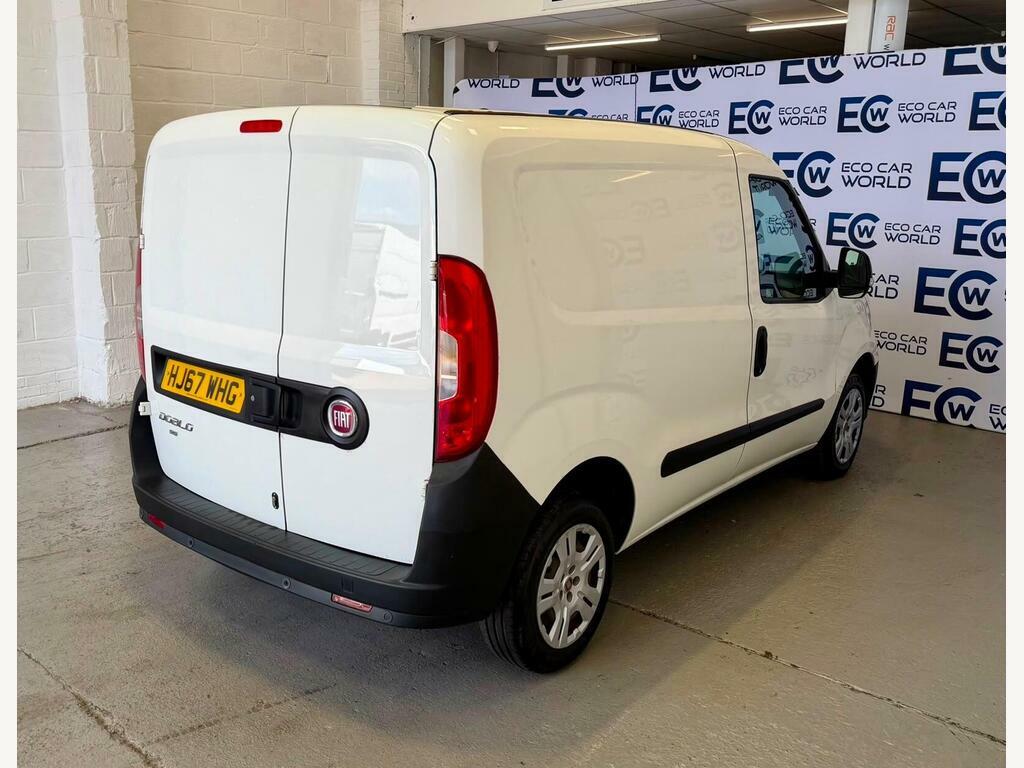 Fiat Doblo 1.3 Multijetii Sx L1 H1 Euro 6 White #12