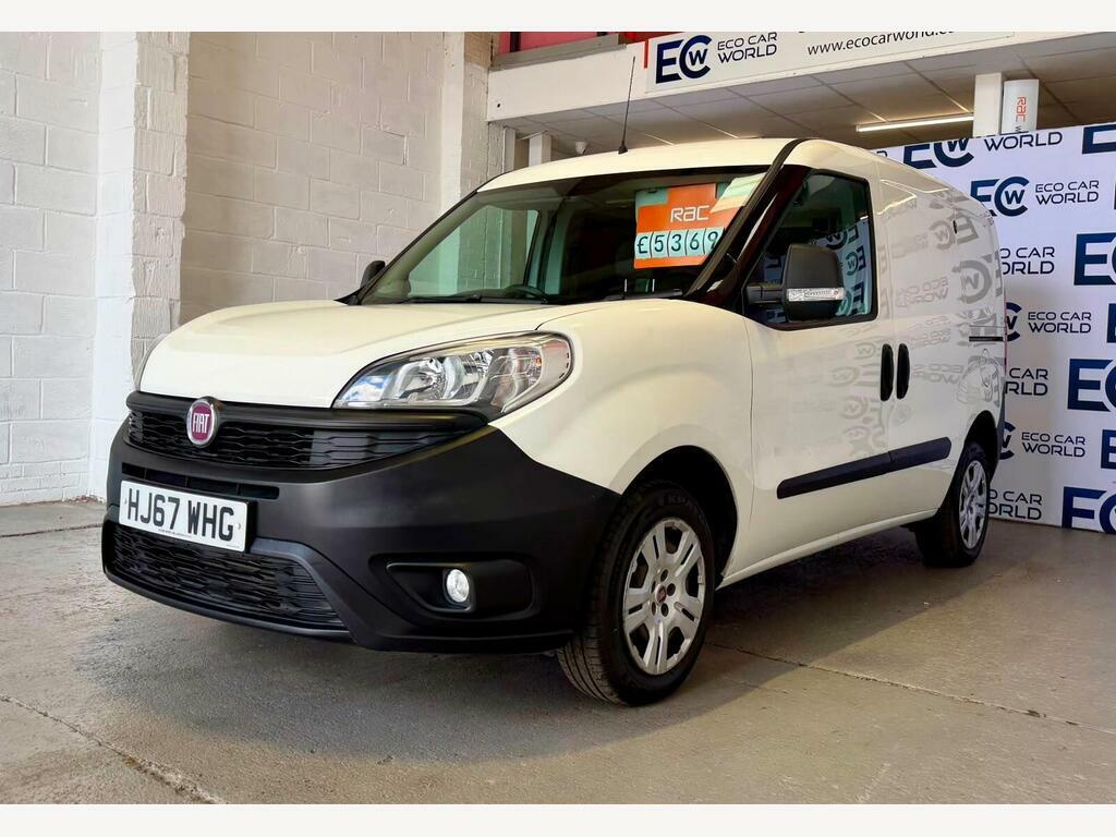 Fiat Doblo 1.3 Multijetii Sx L1 H1 Euro 6 White #3