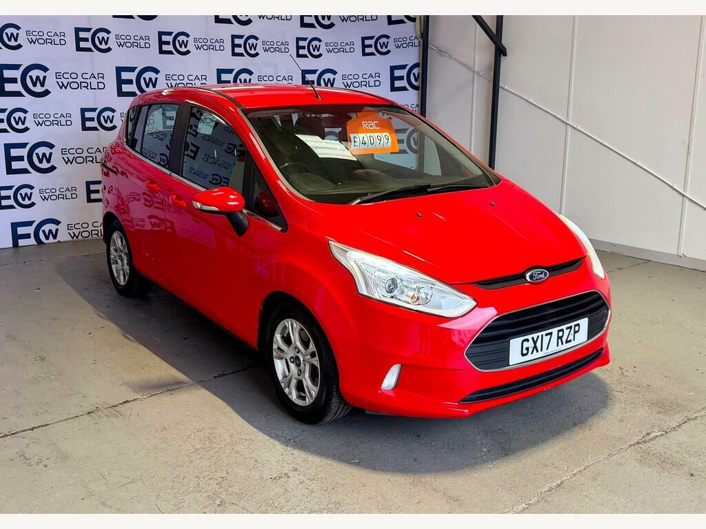 Ford B-Max 1.0T Ecoboost Zetec Navigator Euro 6 GX17RZP Red #3