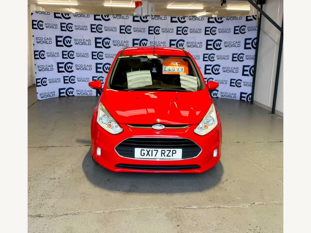 Ford B-Max 1.0T Ecoboost Zetec Navigator Euro 6 Red