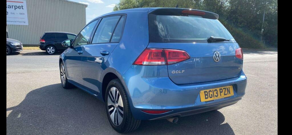 Volkswagen Golf Se Blue #5