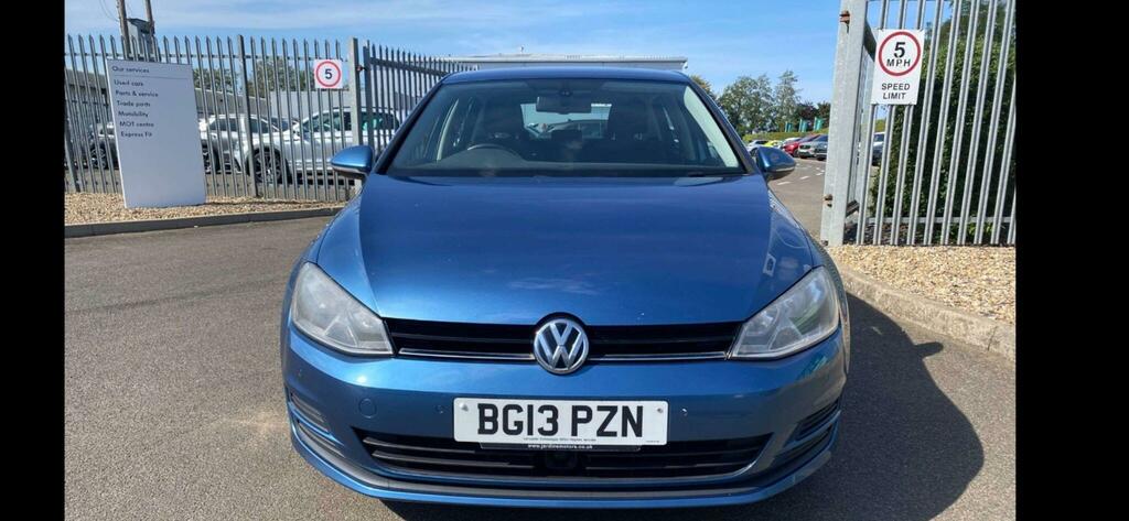 Volkswagen Golf Se Blue #6