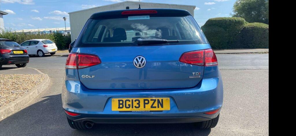 Volkswagen Golf Se Blue #3
