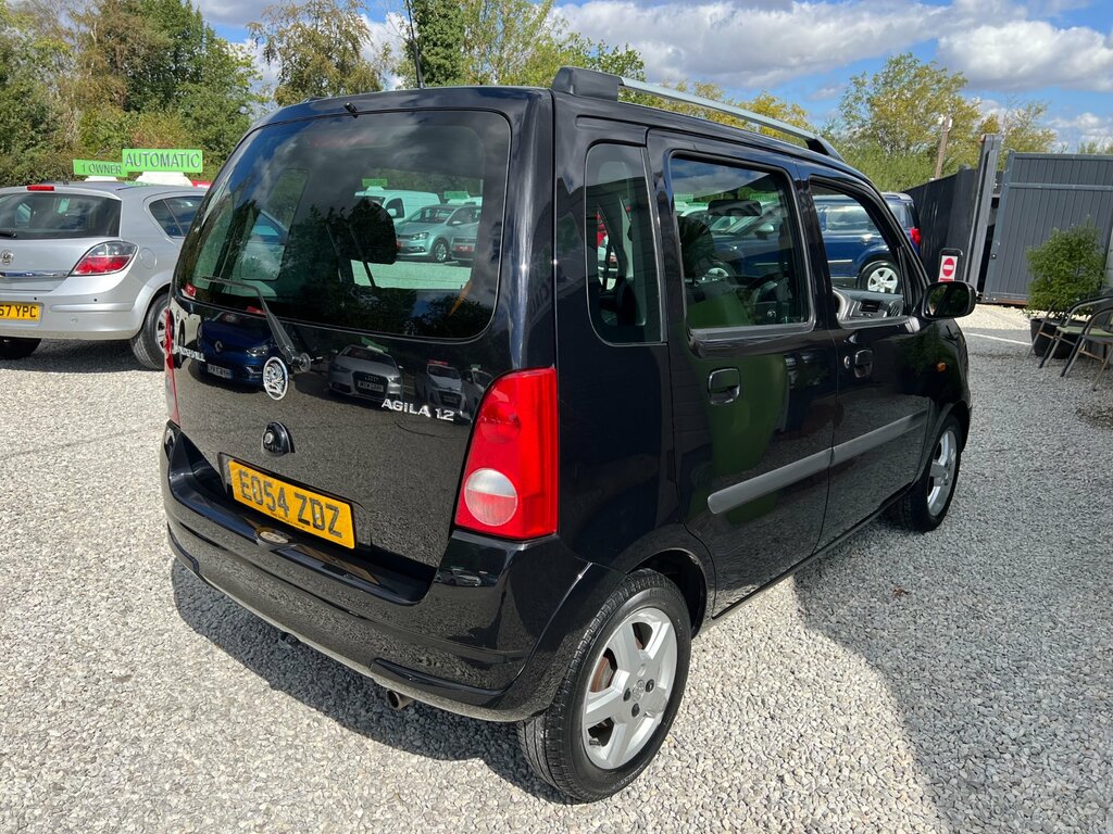 Vauxhall Agila 1.2I 16V Design Mpv 151 Gkm, 7 Black