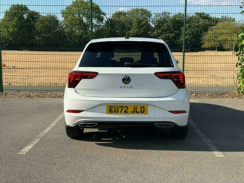 Volkswagen Polo 1.0 Tsi R-line Euro White #3