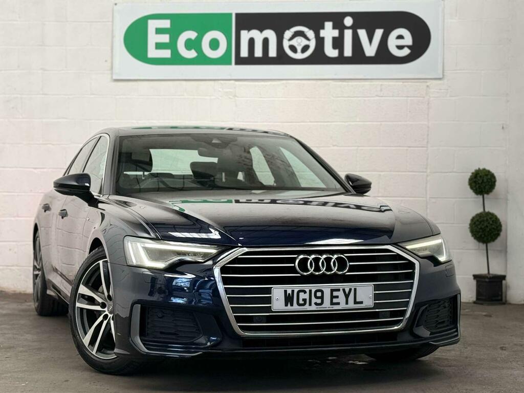 Audi A6 Saloon 2.0 Tdi 40 S Line S Tronic Euro 6 Ss Blue