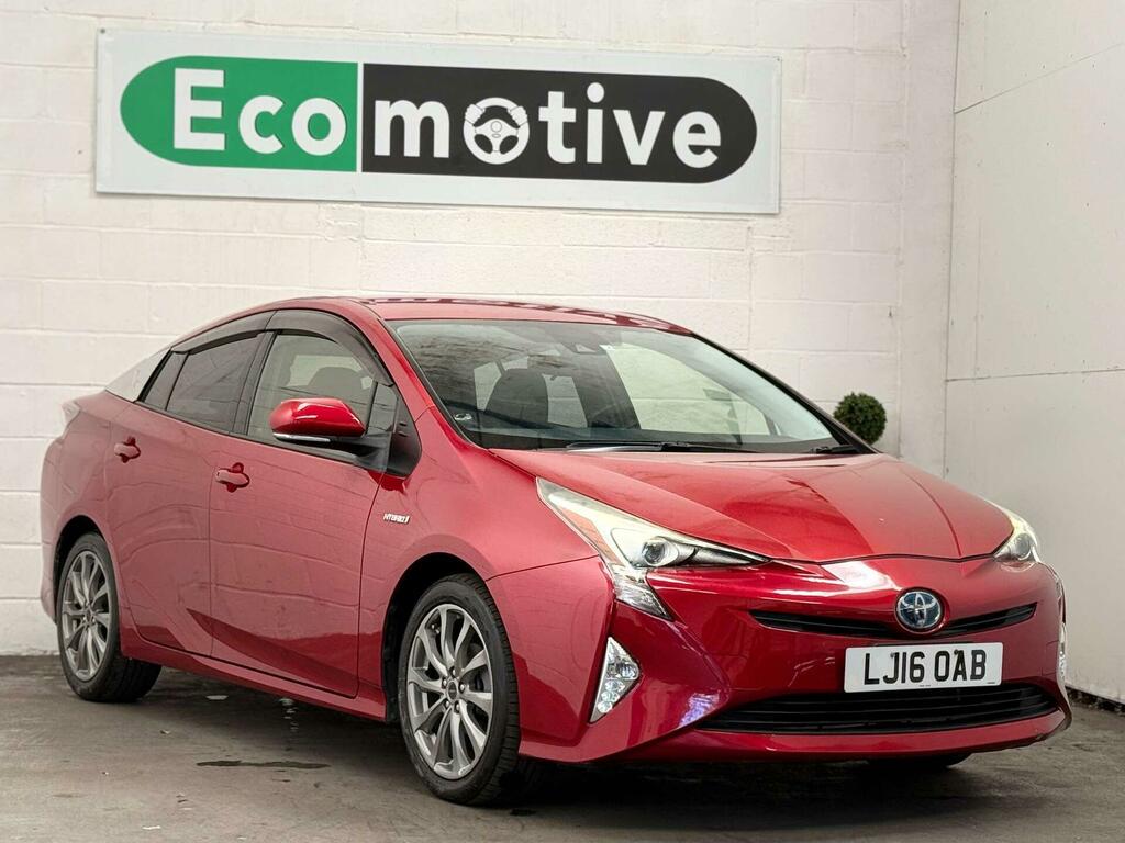 Toyota Prius 1.5 Cvt Red #3