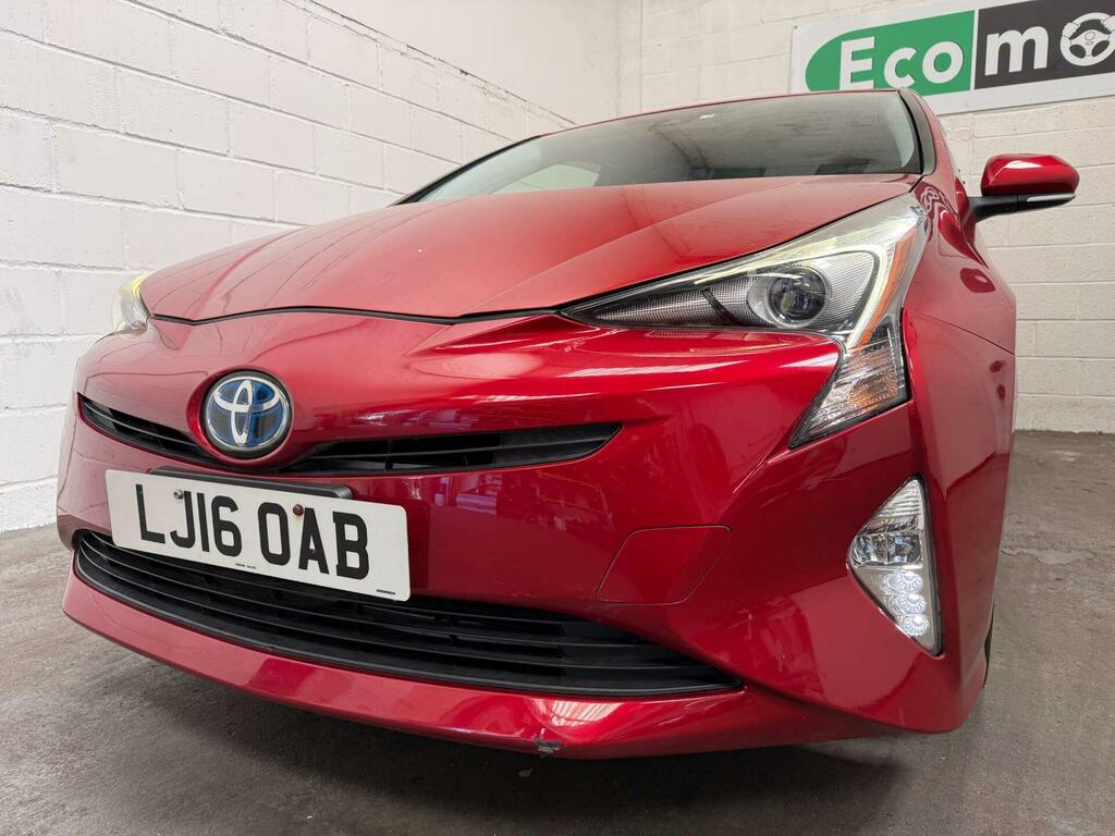Toyota Prius 1.8 Vvti Excel Cvt 15 Inch Alloy Red #9
