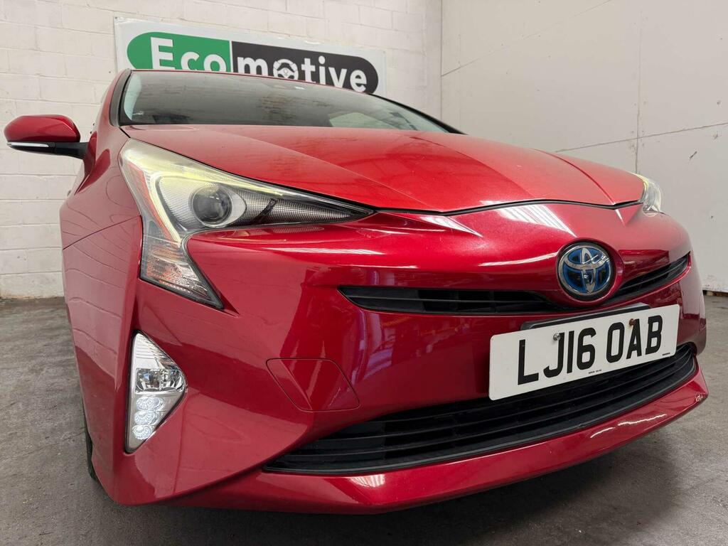 Toyota Prius 1.8 Vvti Excel Cvt 15 Inch Alloy Red #19