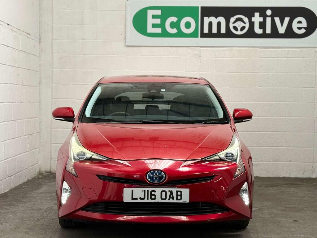 Toyota Prius 1.8 Vvti Excel Cvt 15 Inch Alloy Red #7