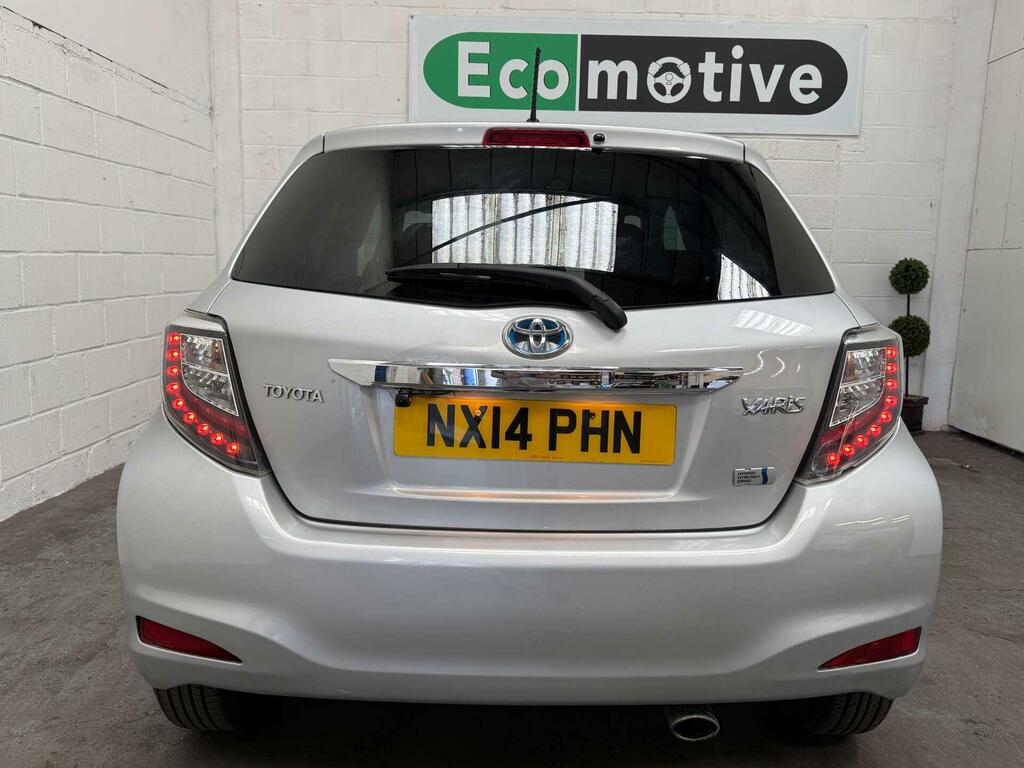 Toyota Yaris 1.5 Vvt-h Trend Cvt Euro 5 Silver #15