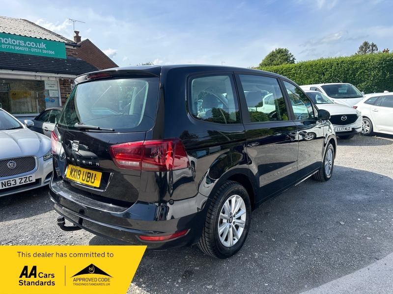 Seat Alhambra Reduced By 500 Tdi Black #6