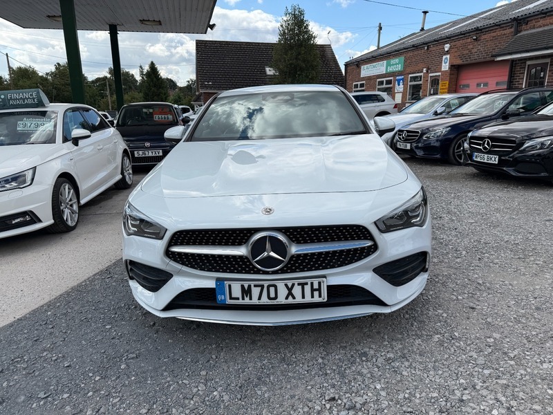 Mercedes-Benz CLA Class Cla 250 E Amg White #2