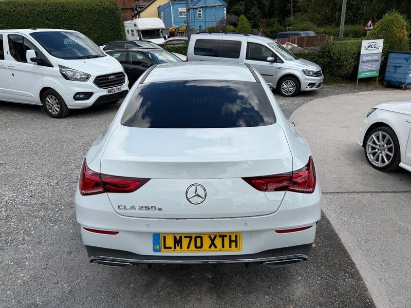 Mercedes-Benz CLA Class Cla 250 E Amg White #6