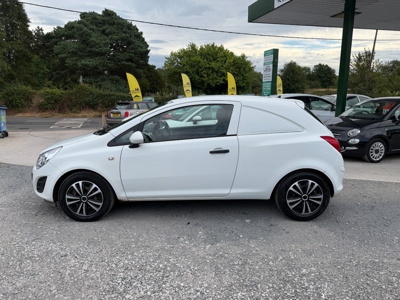 Vauxhall Corsa Great Small Van Cdti White #3