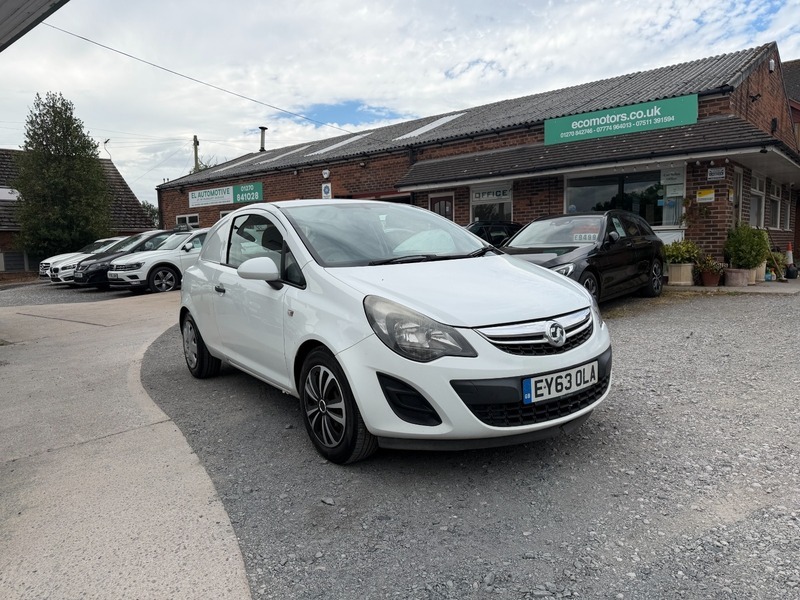 Vauxhall Corsa Great Small Van Cdti White