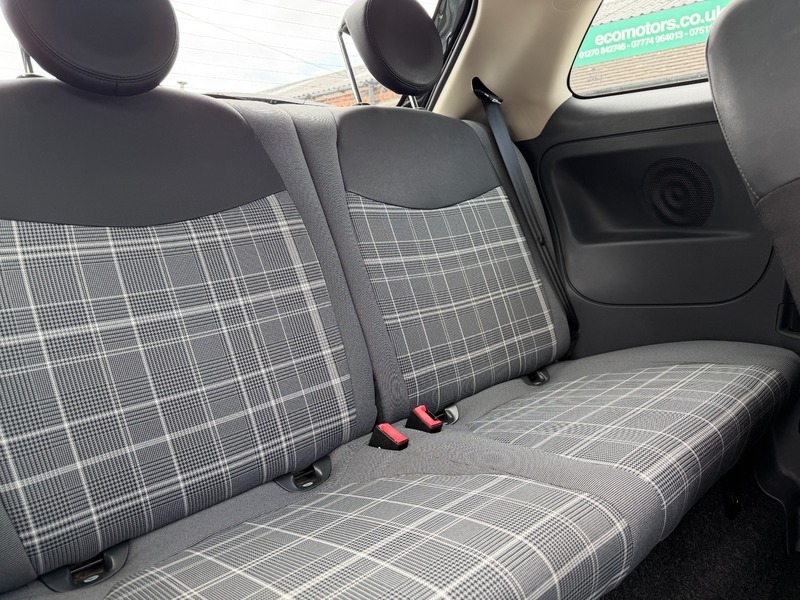 Fiat 500 Sunroof A C Bluetooth Black #6