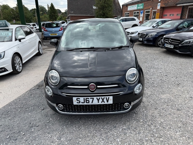 Fiat 500 Sunroof A C Bluetooth Black #2