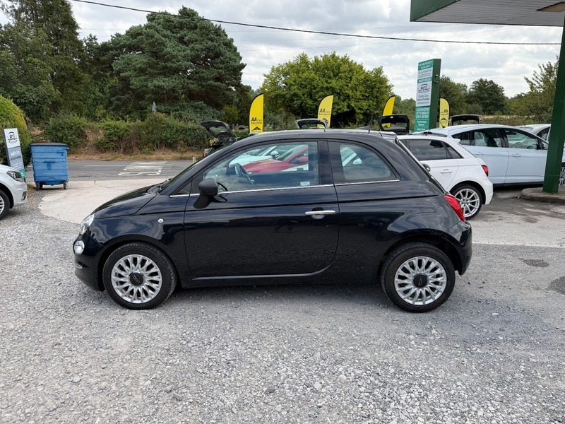 Fiat 500 Sunroof A C Bluetooth Black #3