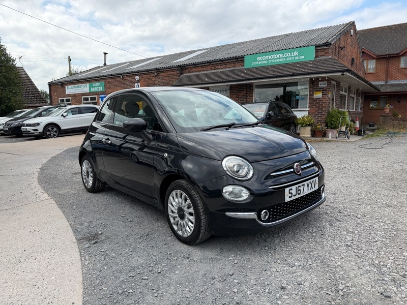 Fiat 500 Sunroof A C Bluetooth Black