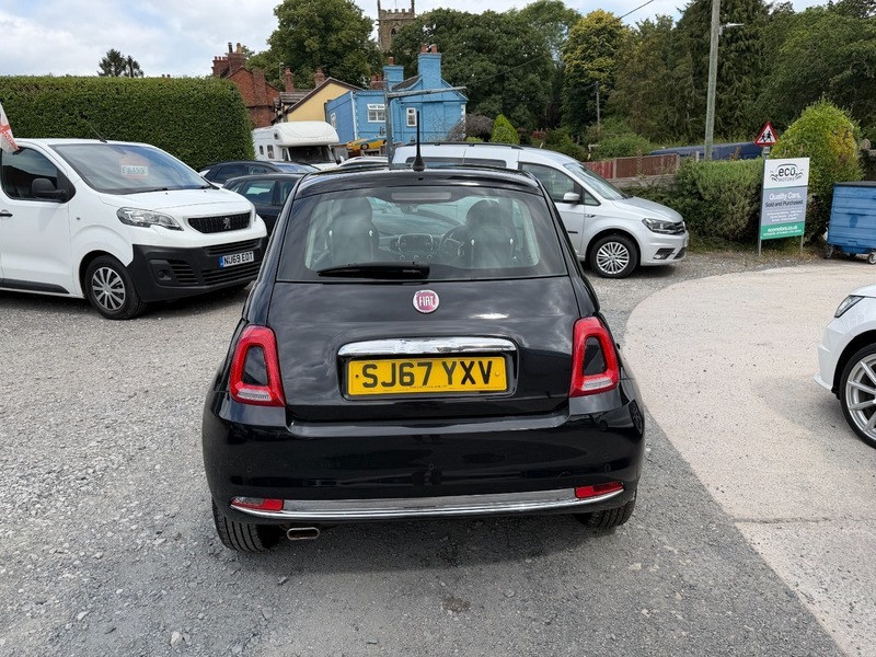 Fiat 500 Sunroof A C Bluetooth Black #5
