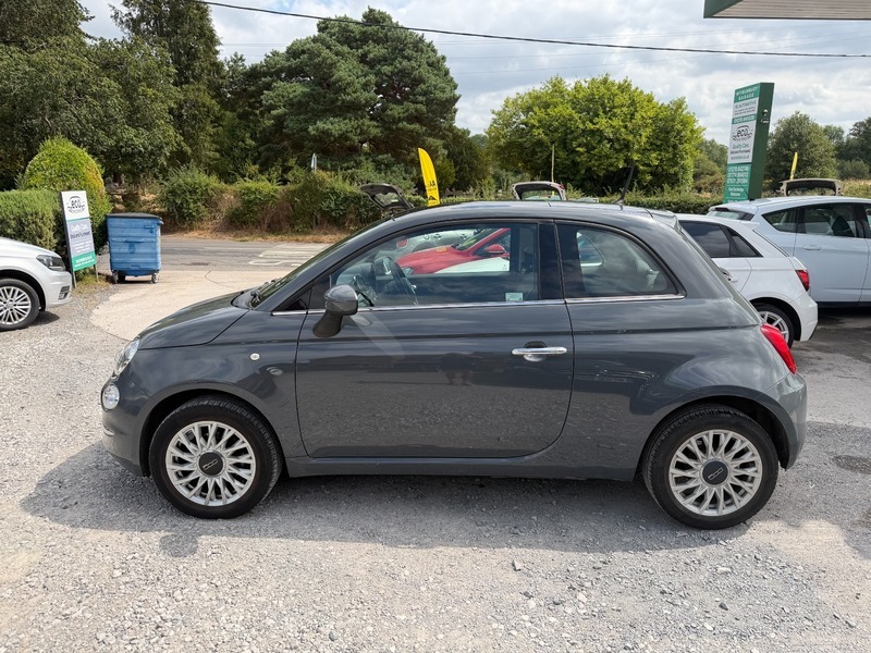 Fiat 500 Sunroof Bluetooth Very Fashionable Grey #3
