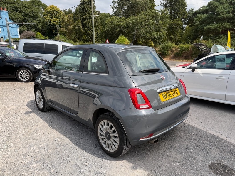 Fiat 500 Sunroof Bluetooth Very Fashionable Grey #4