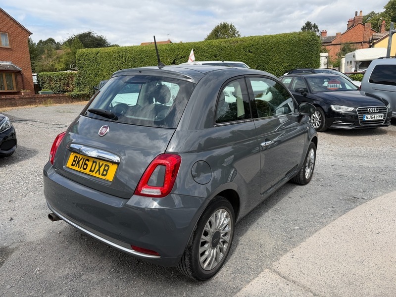 Fiat 500 Sunroof Bluetooth Very Fashionable Grey #6