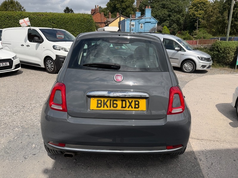 Fiat 500 Sunroof Bluetooth Very Fashionable Grey #5