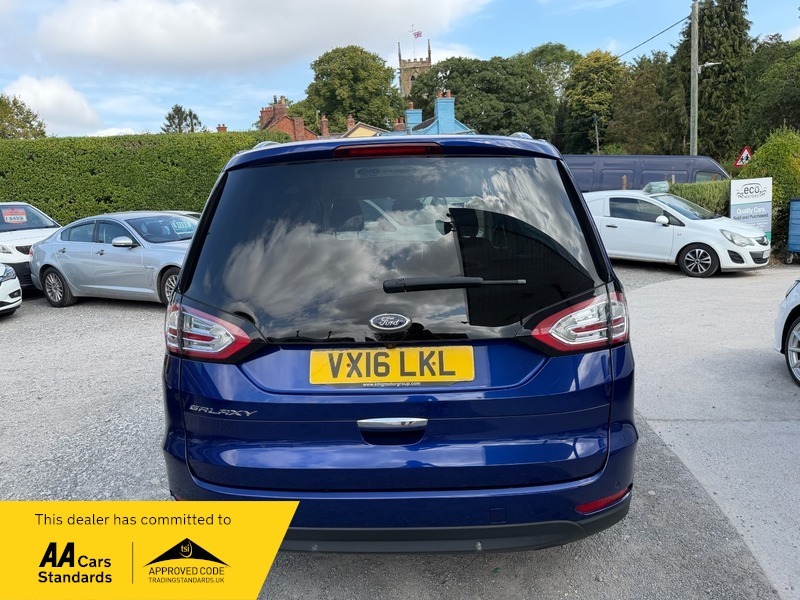 Ford Galaxy Titanium Tdci 7 Seats VX16LKL Blue #5