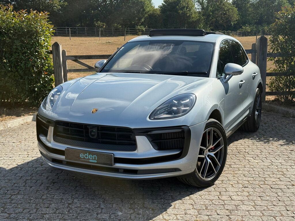 Porsche Macan 2.9T V6 S Suv Pdk 4Wd Euro 6 Ss 380 GV71EOM Silver