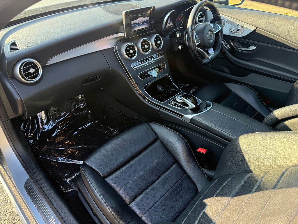 Mercedes-Benz C Class C300 Amg Line Premium 9G-tronic Blue #12