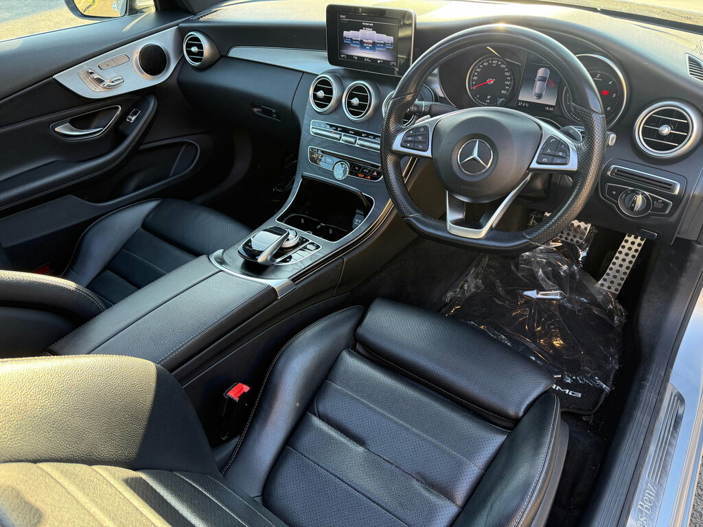 Mercedes-Benz C Class C300 Amg Line Premium 9G-tronic Blue #9