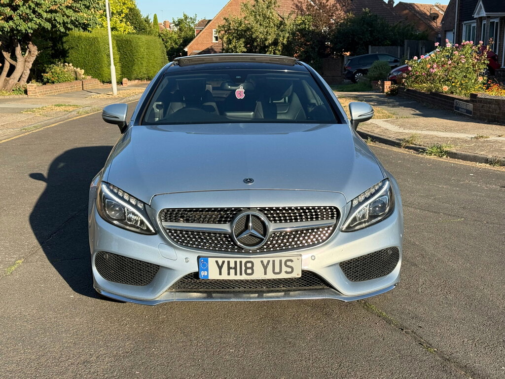Mercedes-Benz C Class C300 Amg Line Premium 9G-tronic Blue #8