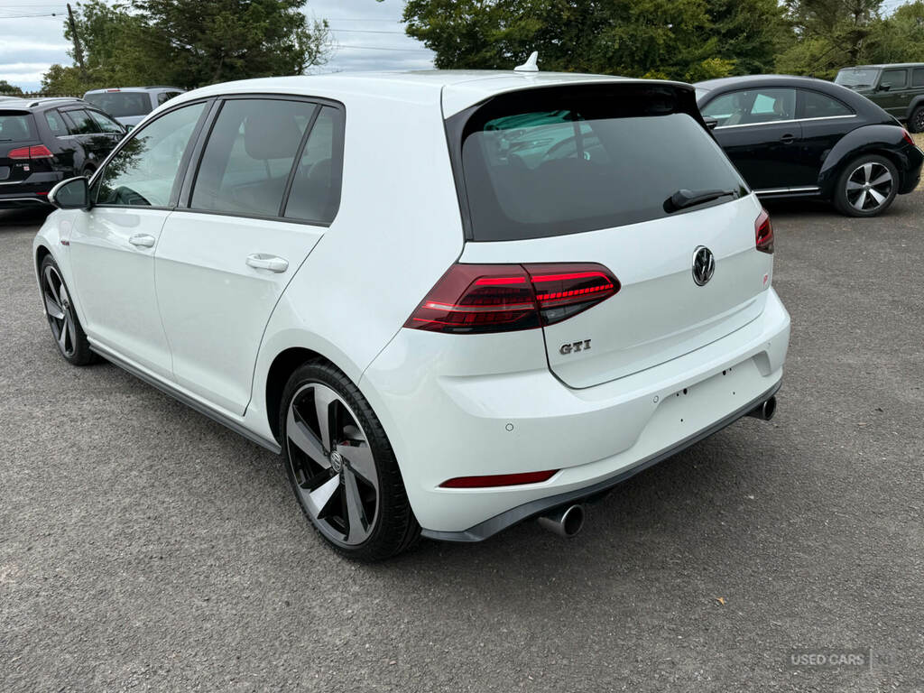 Volkswagen Golf 2.0 Gti Dsg Dcc White #5