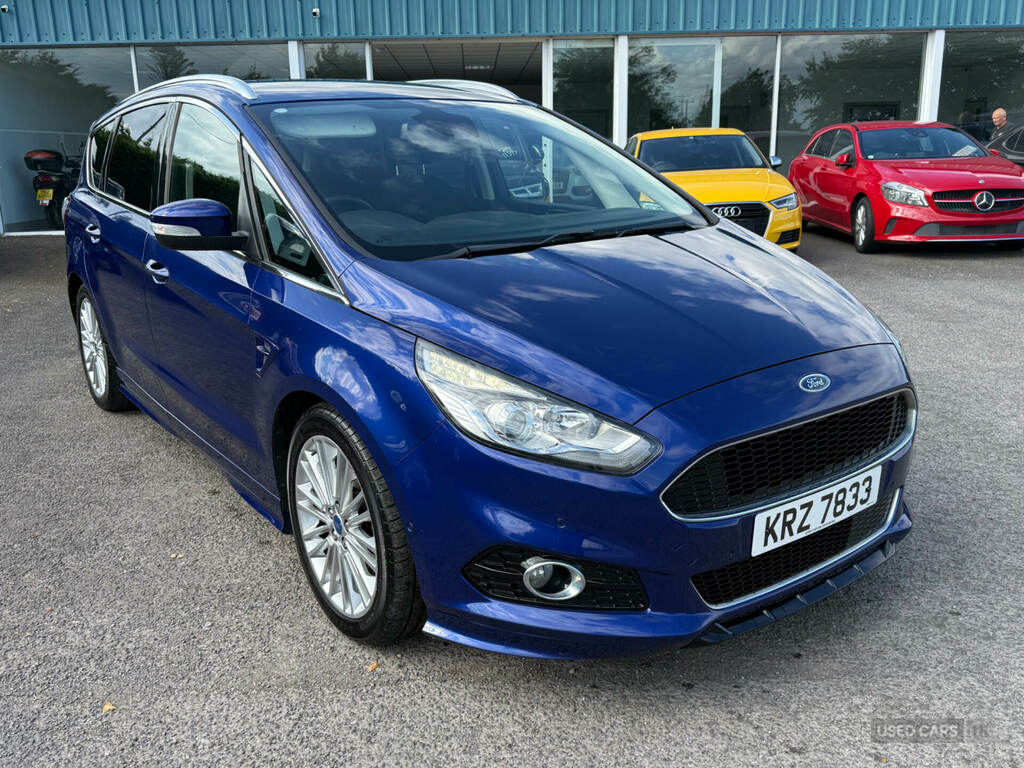 Ford S-Max 2.0 Tdci 180 Titanium Sport Powershift Awd Blue