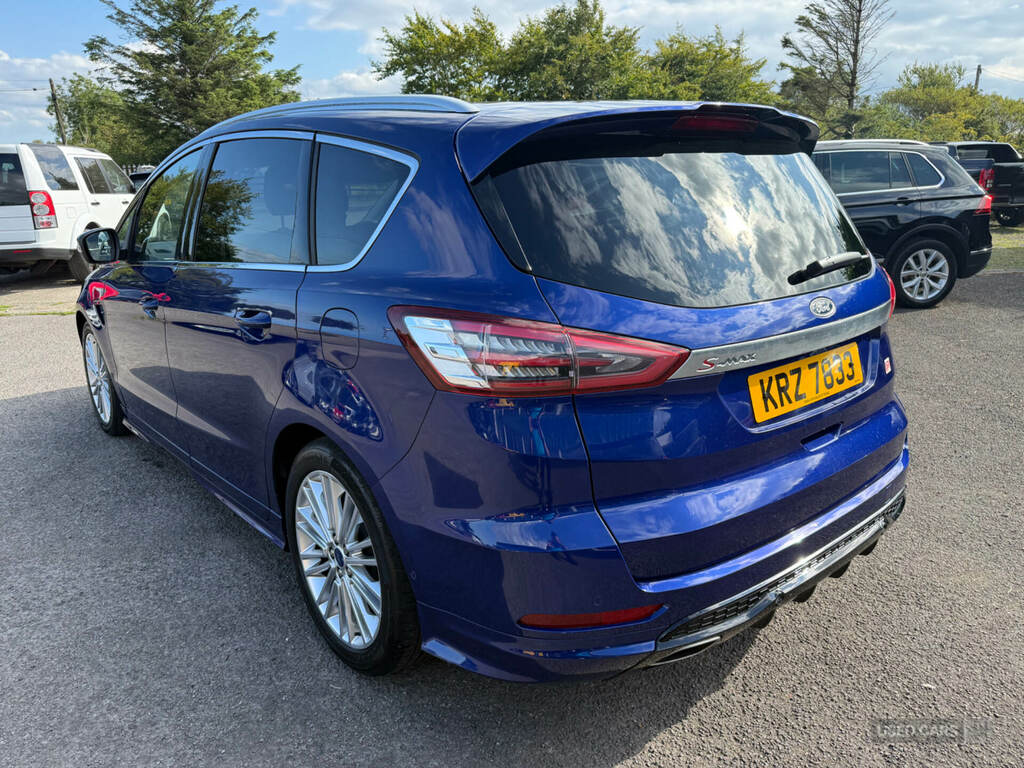 Ford S-Max 2.0 Tdci 180 Titanium Sport Powershift Awd KRZ7833 Blue #5