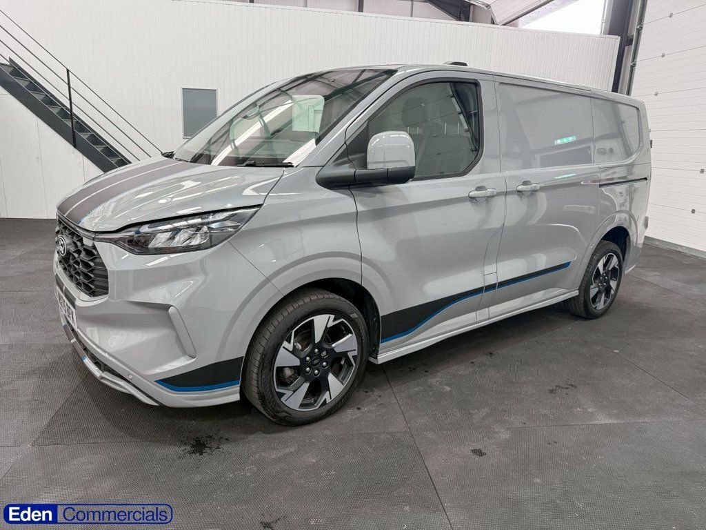 Ford Transit Custom 320 Sport L1 Swb Rwd 160Kw 65Kwh Low Roof Blue #2