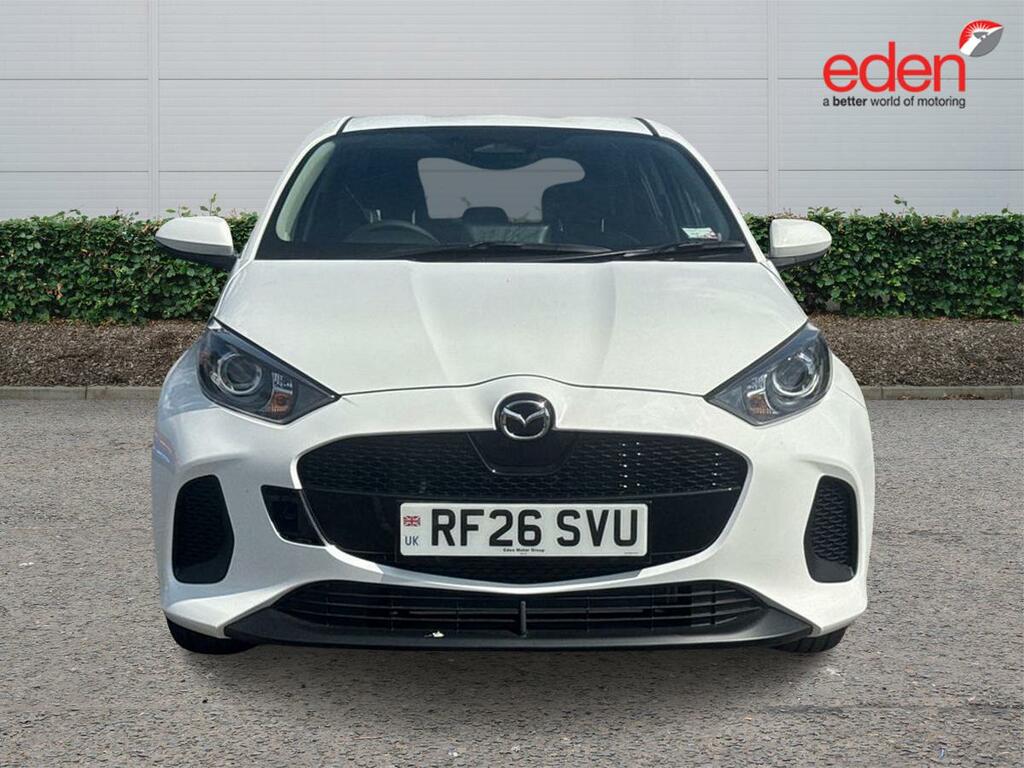 Mazda 2 Centre Line White #2