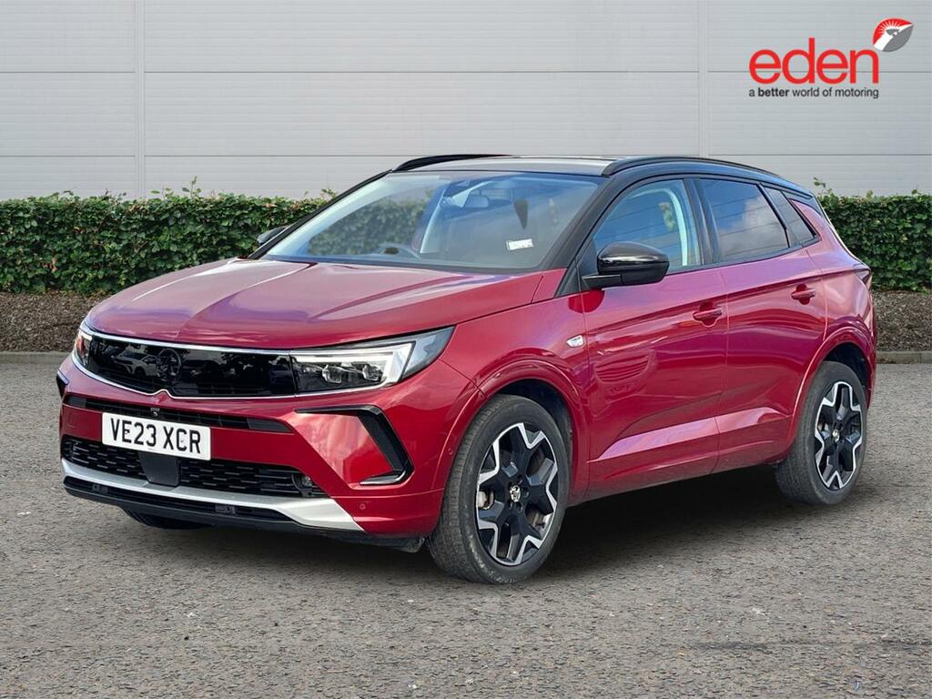 Vauxhall Grandland Ultimate VE23XCR Red #3