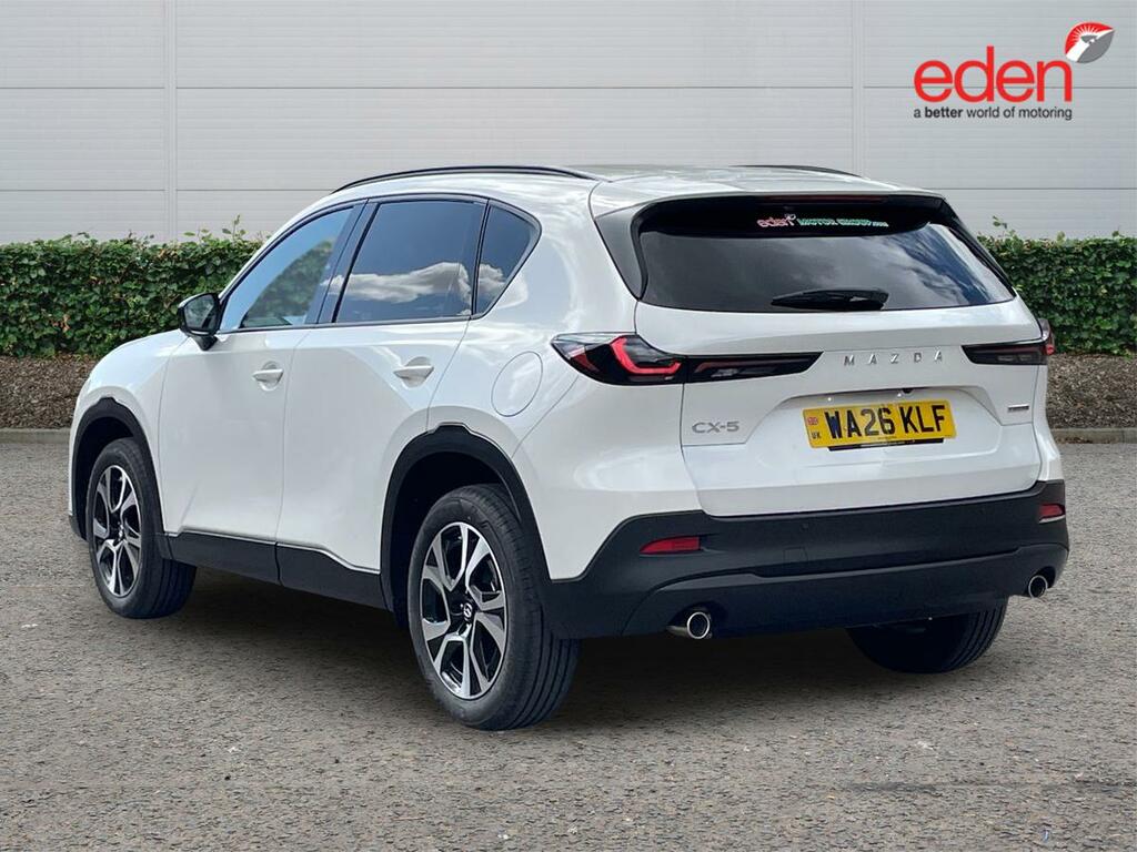Mazda CX-5 Exclusive-line WA26KLF White #5