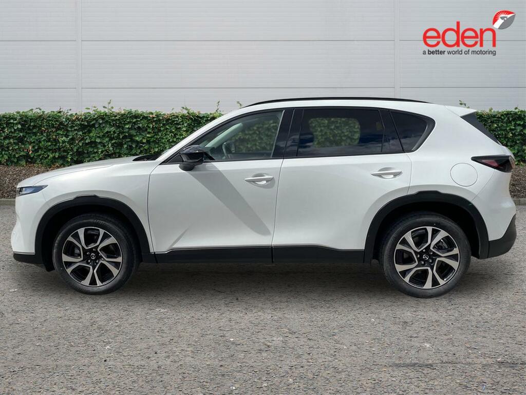 Mazda CX-5 Exclusive-line WA26KLF White #4